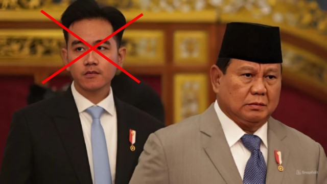 Terungkap! Usulan Pemakzulan Gibran Ternyata Sudah Dibahas Sejak Dilantik Dengan Prabowo, Ini Alasannya