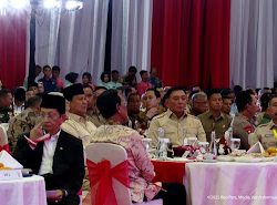 Halalbihalal Purnawirawan TNI-Polri, Prabowo Duduk Semeja dengan Try Sutrisno