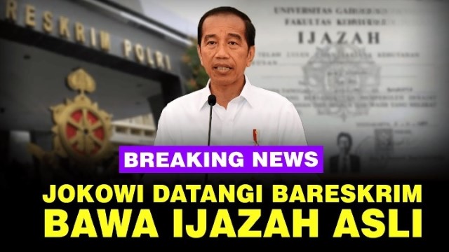 Kala Tabir Ijazah Asli Jokowi Dibuka Untuk Penyidik, Tapi Masih Misteri Bagi Publik!