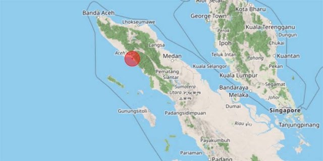Aceh Diguncang Gempa Magnitudo 6,5, Terasa Sampai Nias Selatan