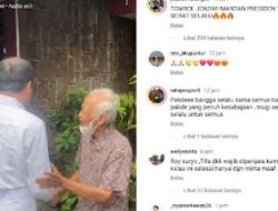 Usai Bertemu Dosen Pembimbing, Akun Instagram Jokowi Dibanjiri Komentar Netizen