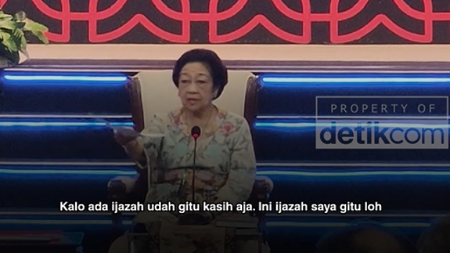 Megawati Sindir Jokowi soal Ijazah Palsu: Kok Susah Amat, Kalau Ijazahnya Betul Kasih Aja