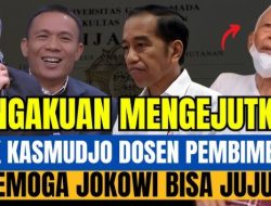 IJAZAH PALSU: Dari Pengakuan Pak Kasmudjo Ini, Semua Kebohongan Jokowi Akhirnya Terungkap!