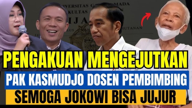 IJAZAH PALSU: Dari Pengakuan Pak Kasmudjo Ini, Semua Kebohongan Jokowi Akhirnya Terungkap!