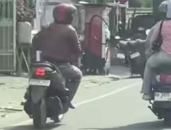 Ojol Lawan Arus Tendang dan Cakar Wanita Saat Ditegur di Makassar, Waktu Ditangkap Polisi Malah Nangis