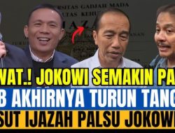 Perang Ijazah Palsu Melebar: Jokowi Semakin Panik dan Risau!