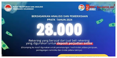 Viral! 28.000 Rekening Bank Kena Blokir, PPATK Ungkap Alasannya