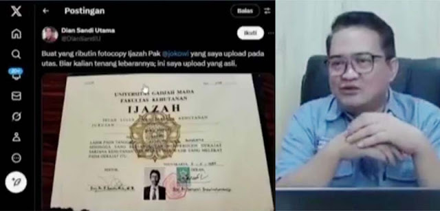 Kader PSI Bakal Diperiksa Soal Dugaan Ijazah Palsu Jokowi di Polda Metro Hari Ini