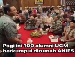 100 Alumnus UGM Berkumpul di Pendopo Anies Baswedan, Jokowi Kok Gak Keliatan