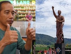Patung Jokowi di Karo Tuai Sorotan, Buya Eson: Belum Wafat Kenapa Sudah Dibuatkan Patung?