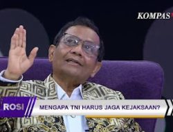Mahfud Duga Kasus Pertamina Mandek karena Hambatan Besar, Presiden Merasa TNI Harus Kawal