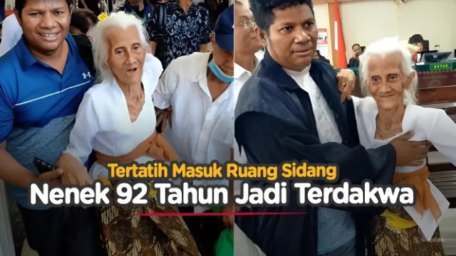 VIRAL Nenek 92 Tahun Jalani Sidang di Pengadilan Negeri Denpasar, Ini Kasusnya!