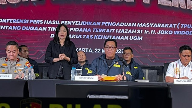 Bareskrim Resmi Hentikan Kasus Dugaan Ijazah Palsu Jokowi: Tak Ada Unsur Pidana