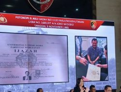 [BREAKING NEWS] Bareskrim Polri: Ijazah S1 UGM Jokowi Asli!