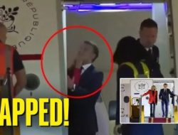 VIRAL Presiden Prancis Macron Ditoyor Istri Jelang ke RI, Cekcok?