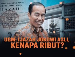UGM Kembali Tegaskan Tolak Tunjukkan Ijazah Jokowi ke Publik!