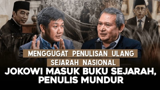 TERKUAK! Seorang Profesor Ahli Ekonomi Kolonial Pilih Mundur Jadi Penulis di Buku Ulang Sejarah, Ogah Tulis Soal Jokowi dan IKN