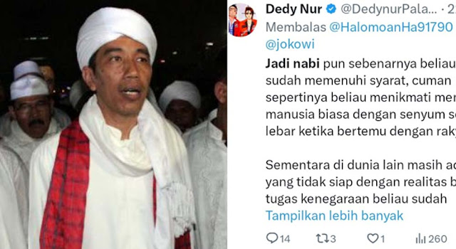 Politikus PSI: Jokowi Punya Syarat Jadi Seorang Nabi