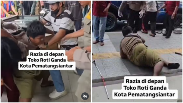 Viral Razia Tunanetra di Pemantangsiantar Pakai Kekerasan, KND Kutuk Aparat Gabungan