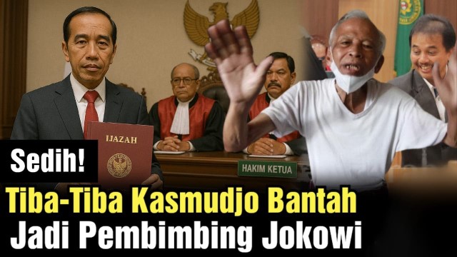 Makin Terbongkar! Pernyataan Yakup Hasibuan Soal Pembimbing Jokowi Bertolak Belakang Dengan Pengakuan Kasmudjo
