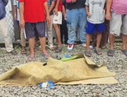 Detik-detik Pria Tewas Ditabrak Kereta Listrik di Kalideres Jakbar