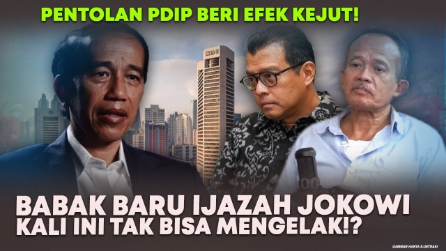 UPDATE! Politisi Senior PDIP Ungkap Hal Terbaru Terkait Ijazah Jokowi