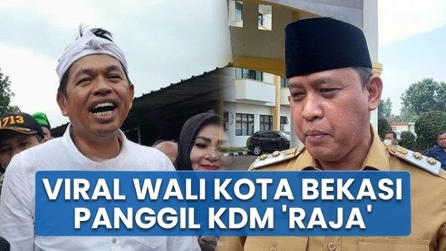 VIRAL! Wali Kota Bekasi Tri Adhianto Panggil Gubernur Jabar Dedi Mulyadi Dengan Sebutan Raja, Apa Maksudnya?