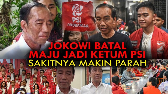 FINAL! Akhirnya PSI Umumkan 3 Calon Ketum Untuk Pemilu Raya, Nama Jokowi Menghilang