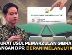 PANAS! Forum Purnawirawan Terbelah? Muncul Surat Tandingan di Meja DPR, Minta Gibran Tak Dimakzulkan