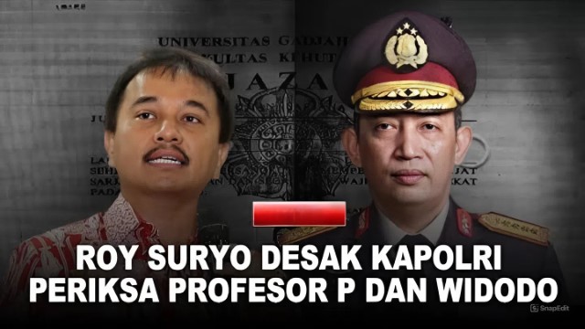 Ungkap Kejahatan Besar, Roy Suryo Bocorkan Bisnis Profesor P di Pasar Pramuka!