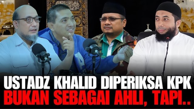 EKSKLUSIF! Ustadz Khalid Basalamah Buka Suara Usai Diperiksa KPK Soal Kuota Haji