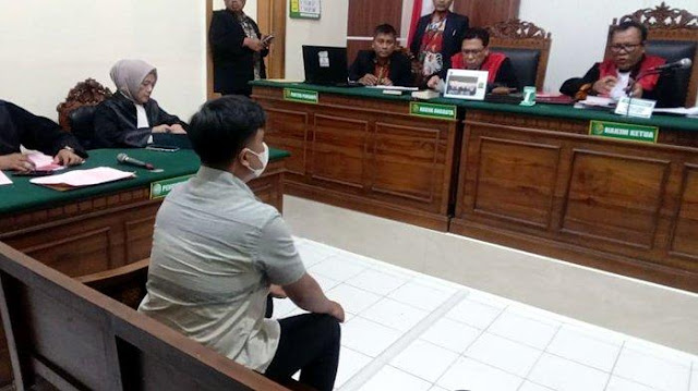 Terbukti Gerayangi Kemaluan Adik Pacar, Polisi di Sidoarjo Divonis 5 Bulan Penjara