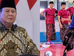 Masukan untuk DPR: Prabowo Tertatih-tatih Urus Negara, Gibran Malah Main Bola!