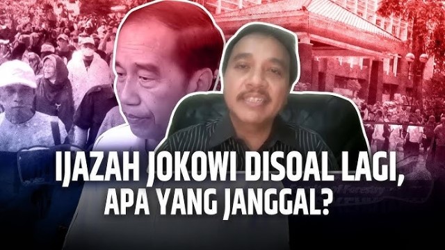 Roy Suryo: Klarifikasi Profesor P Justru Menguatkan Dugaan Pemalsuan Ijazah Jokowi!