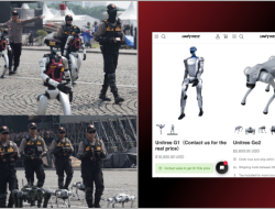 Humanoid Robots yang Dipamerkan Polri Malah Jadi Bahan Guyonan Netizen