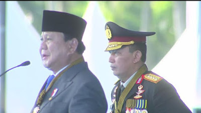 Prabowo Minta Polisi Indonesia Harus Ikut Merasakan Penderitaan Rakyat