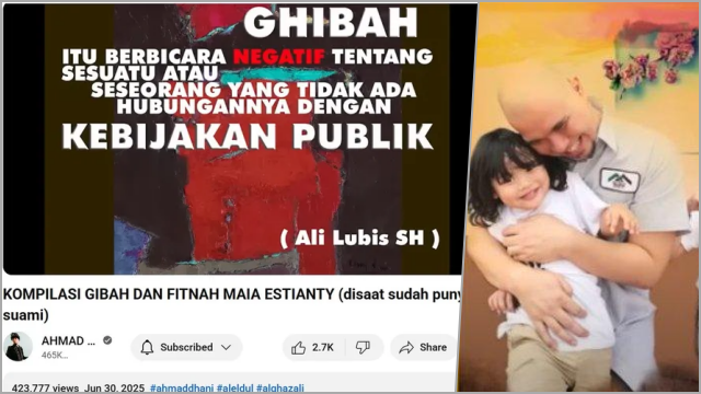 Unggah Video Kompilasi Gibah dan Fitnah Maia Estianty, Ahmad Dhani Malah Dihujat Netizen