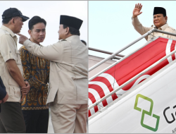 Pergi Lama dari Indonesia, Prabowo Titip Pesan Rahasia kepada Dasco dan Gibran