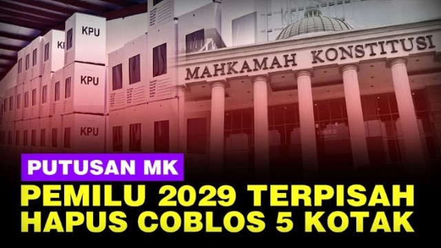 MK Dianggap Rampas Kedaulatan Rakyat, Parpol Kompak Desak Kajian Ulang Pemilu Terpisah