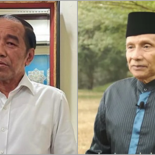 Amien Rais Sebut Jokowi Sedang Dihukum Tuhan, Buah dari Kezaliman di Masa Lalu