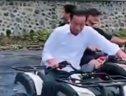 Roy Suryo Ungkap Video Jokowi Naik Kendaraan ATV Asli, Ini Lokasinya