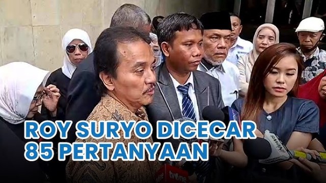 Aksi Bungkam Roy Suryo di Polda Metro: Dicecar 85 Pertanyaan Ijazah Jokowi, Yang Dijawab Cuma Soal Ini