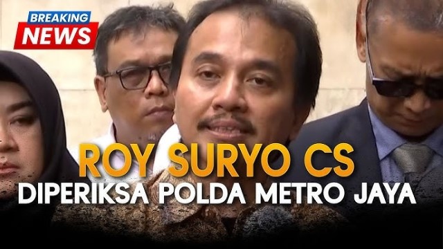 Terbaru! Roy Suryo Ungkap Kejanggalan dan Keanehan Pemeriksaan Soal Ijazah Jokowi