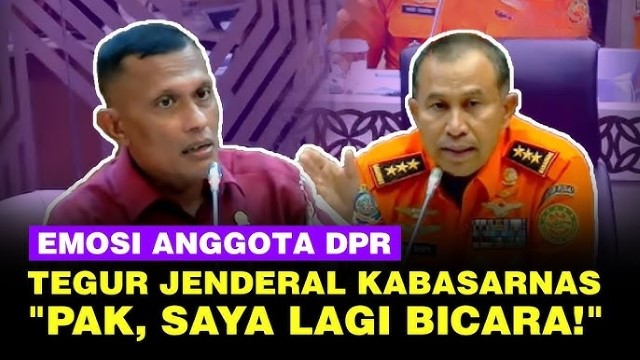 Baperan? Ngambek Dicuekin Kepala Basarnas, Anggota Komisi V DPR Ini Pilih Diam