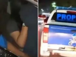 Viral! Mobil Dinas Propam Polres Tapsel Dipakai Anaknya Bawa Cewek dan Terlibat Tabrak Lari di Medan