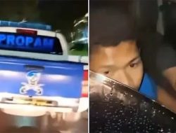 Viral! Mobil Dinas Propam Polres Tapsel Diduga Dipakai Remaja untuk Pacaran dan Tabrak Lari di Medan