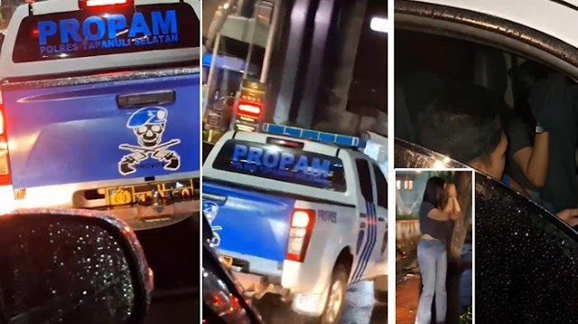 Dikendarai Anak Kasi Propam Polres Tapsel, Kasus Mobil Dinas Serempet Mobil Lain Berakhir Damai