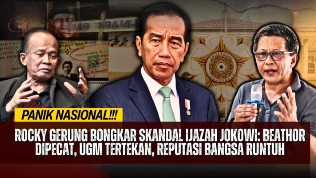 Karena Ijazah Jokowi? Rocky Gerung Kuliti Dugaan Pembungkaman di Balik Pemecatan Beathor Suryadi!