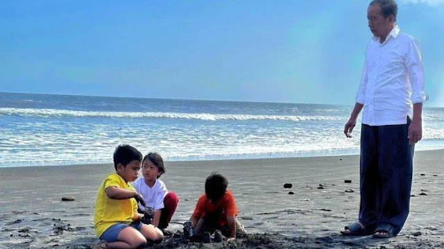 Disebut-sebut hanya Editan Belaka, Roy Suryo Komentari Foto Liburan Jokowi di Bali