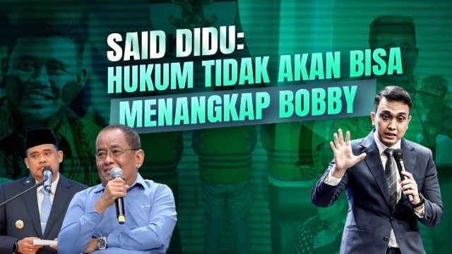 Sebut KPK Dikendalikan Jokowi, Said Didu: Bobby Pasti Aman!